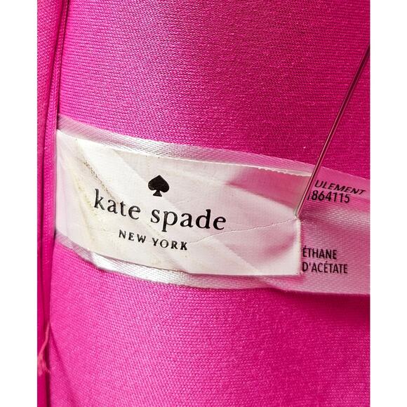 KATE SPADE BLACK HARD CASE 13" LAPTOP CASE WITH PINK MEMORY FOAM PADDING - Picture 8 of 10